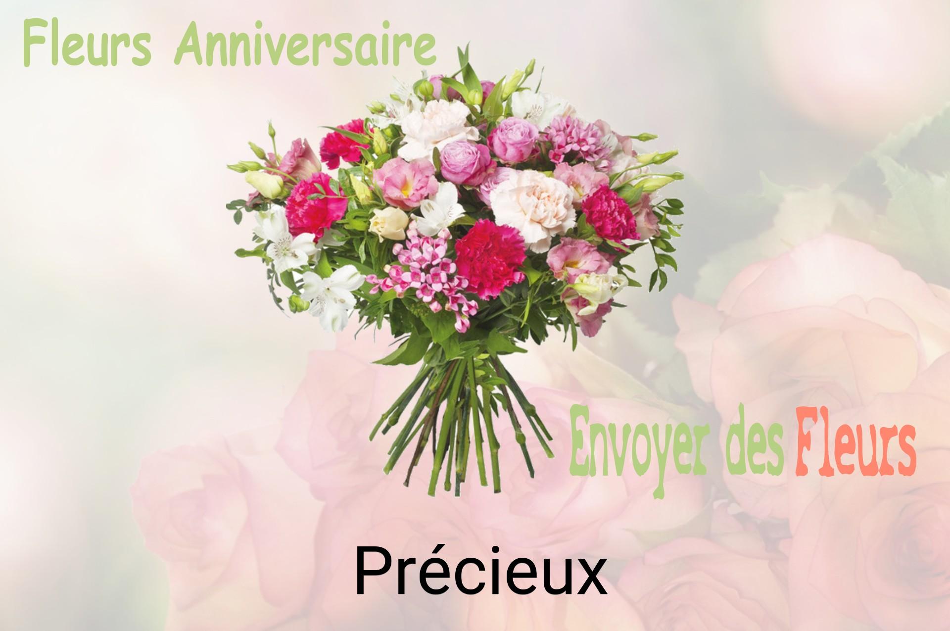 Bouquet de fleurs d’anniversaire livré à Précieux