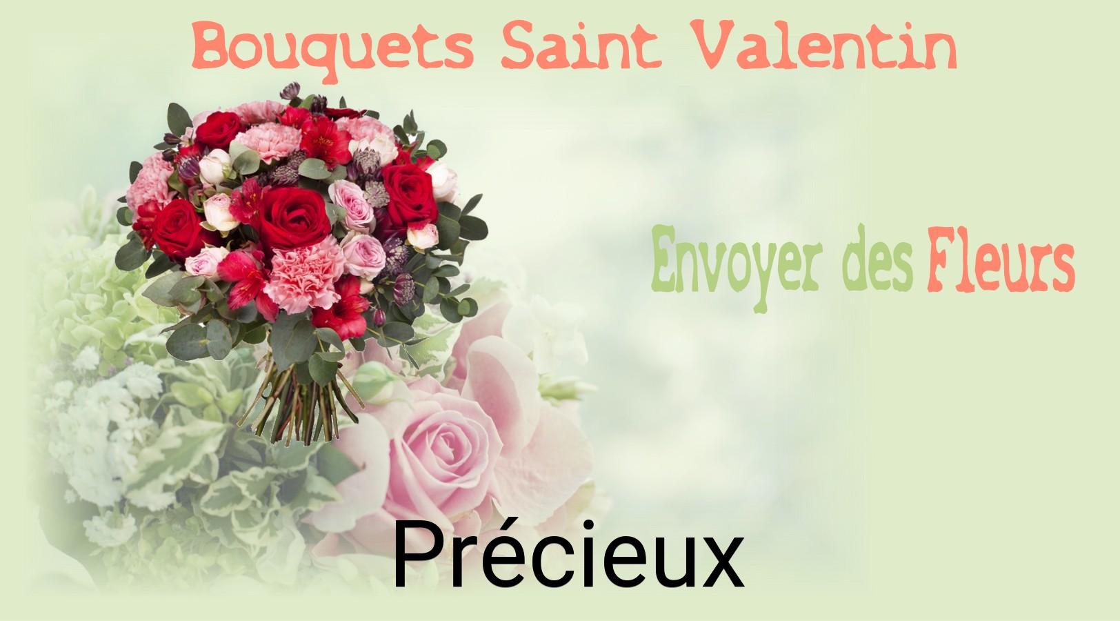 Roses de Saint-Valentin livrées à Précieux